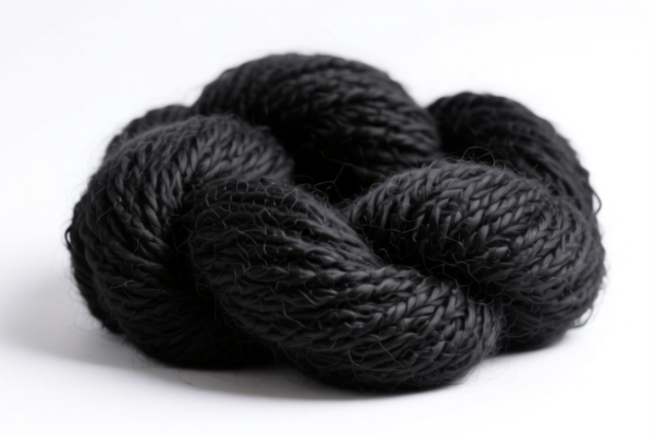 Carbonized Coarse Wool