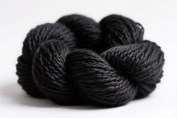 Carbonized Coarse Wool