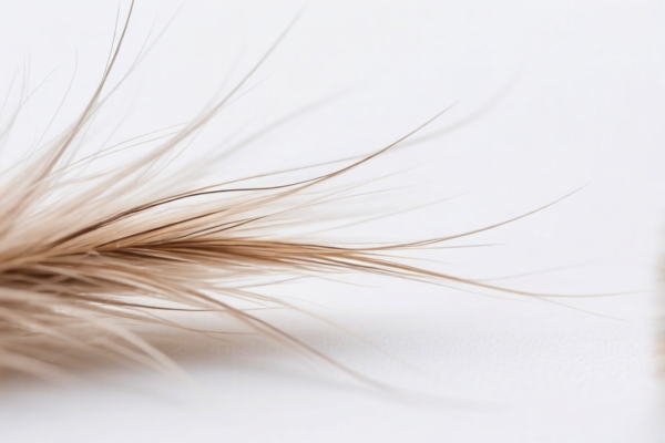 Fine animal hair for textile (not carded or combed)