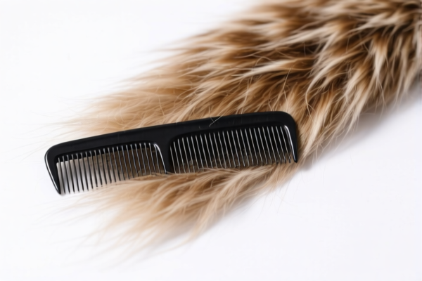 Uncarded and uncombed animal hair fiber