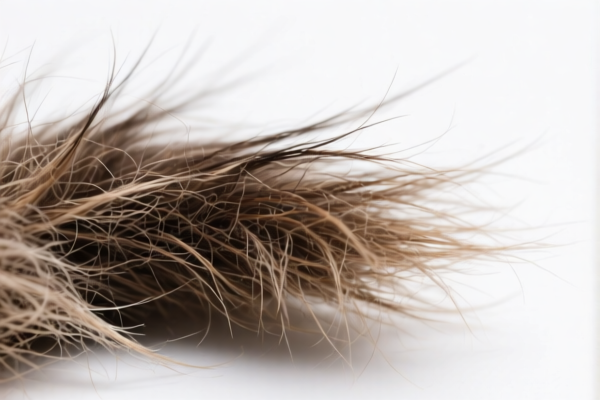 Coarse animal hair