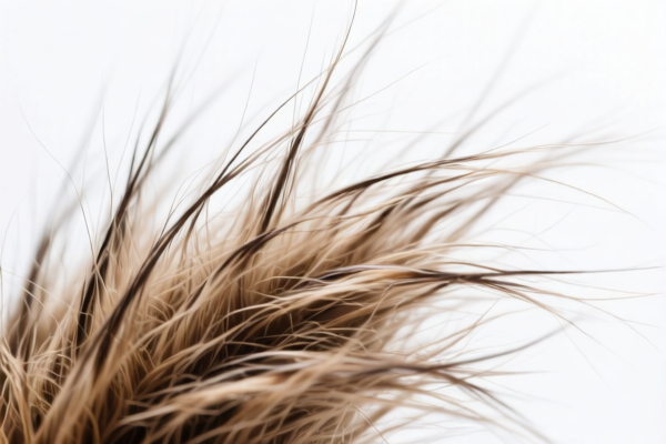 Coarse animal hair