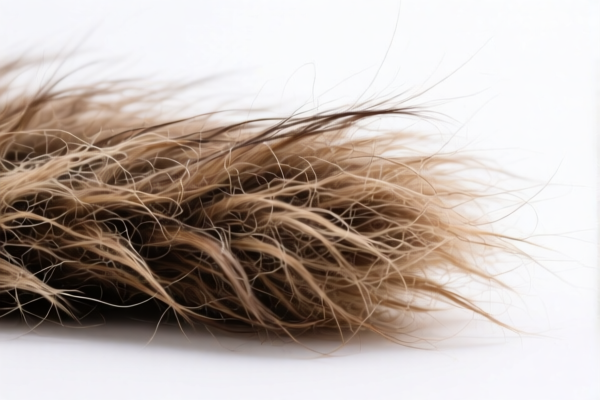 Coarse animal hair