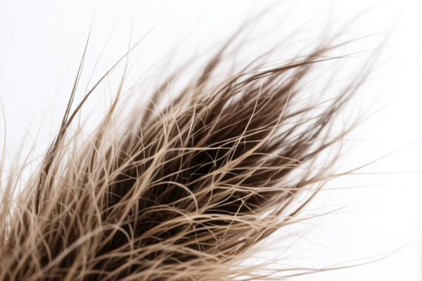 Coarse animal hair