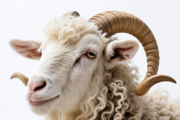 Coarse goat hair