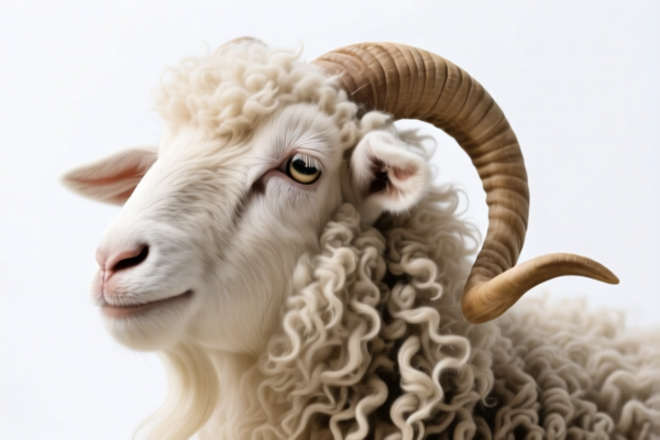 Coarse goat hair