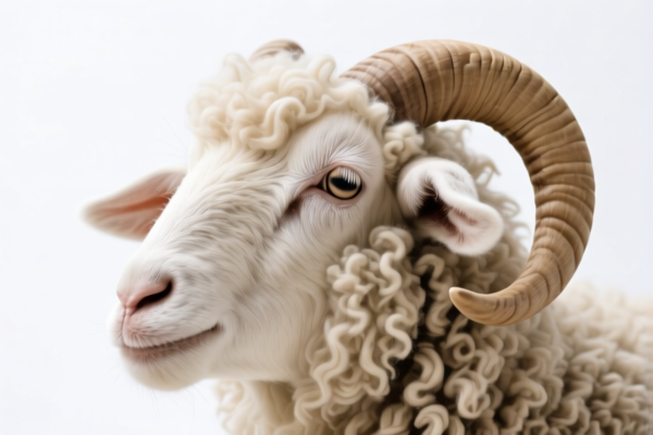 Coarse goat hair