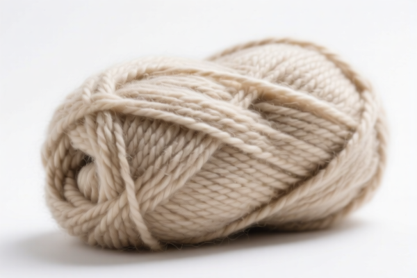Combed wool waste