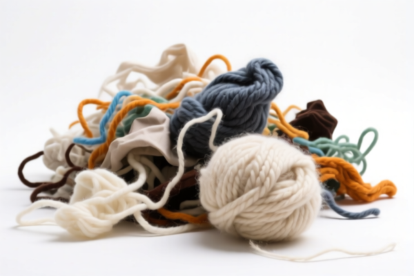 Wool waste (non