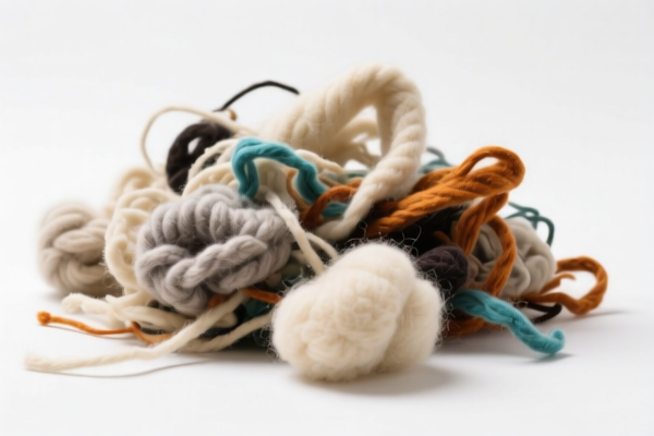 Wool waste (non