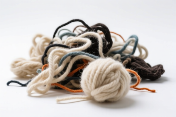 Wool waste