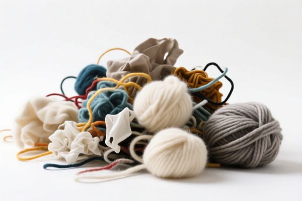 Wool waste