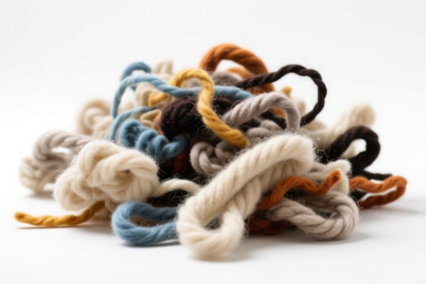 Wool waste