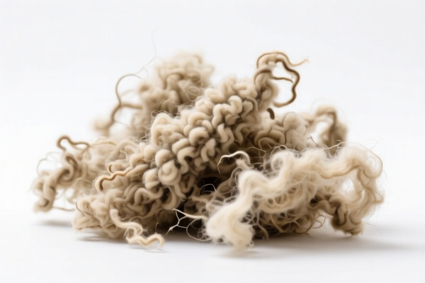 Waste of Coarse Sheep Hair