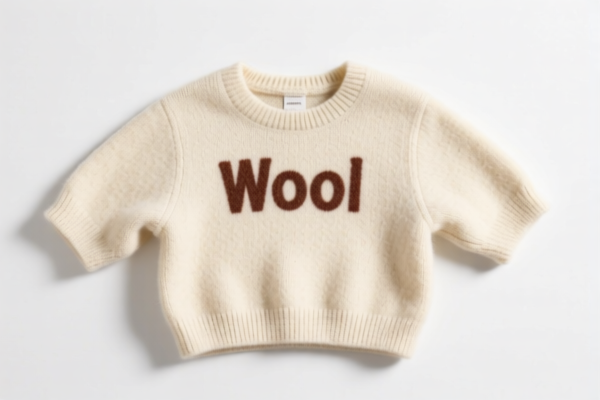 Wool tops for garment