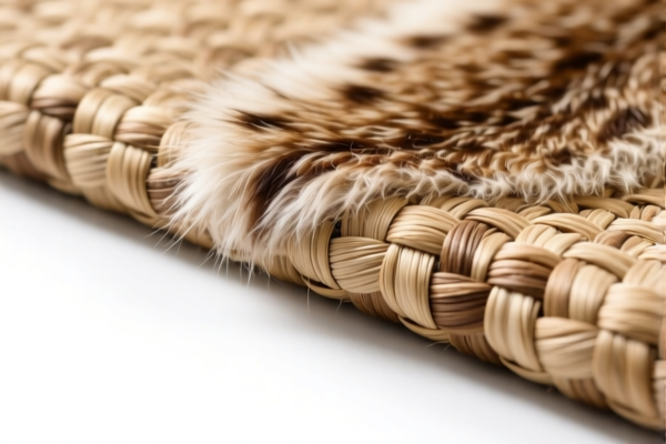 Fine Animal Hair Upholstery Fabric for Interior Decoration
