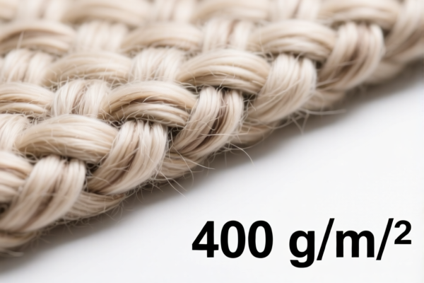 Carded Fine Animal Hair Woven Fabric Over 400 g_m²
