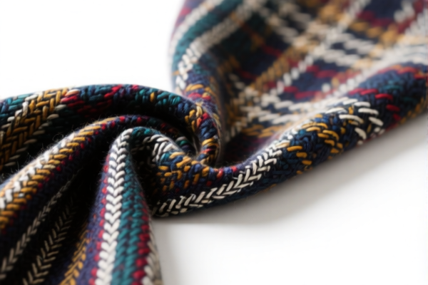 Jacquard Mixed Wool Fabric