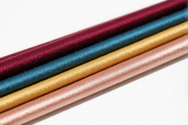 Image for Mixed Wool Satin Loom Fabric