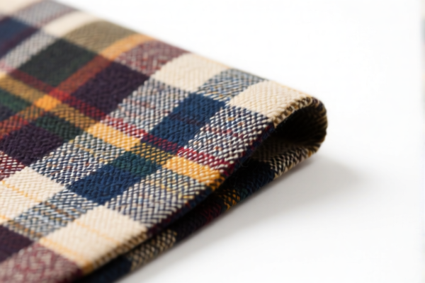 Image for Mixed Wool Twill Loom Fabric