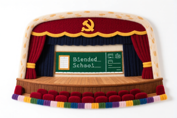 Image for Wool Blended School Auditorium Decorative Fabric
