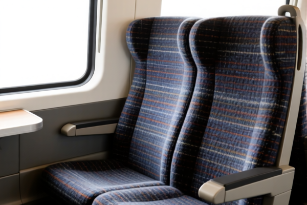 Image for Wool Blended Train Interior Fabric
