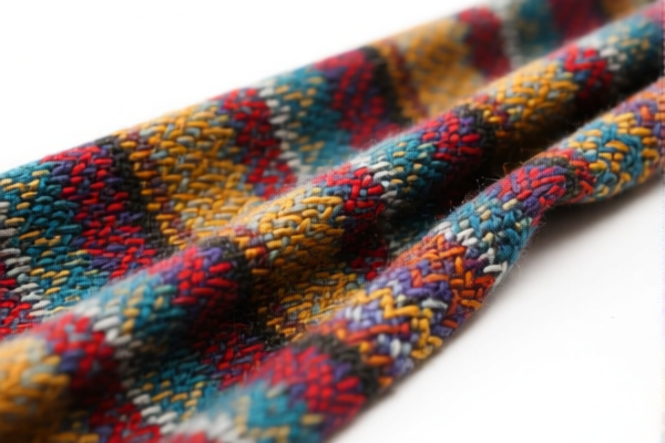 Image for Mixed Carded Wool Jacquard Fabric