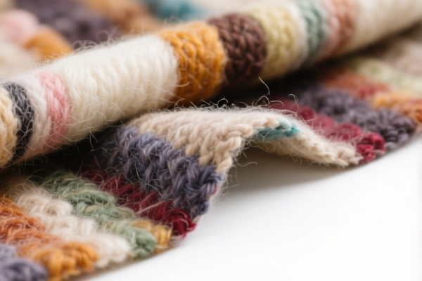 Image for Mixed Carded Wool Machine Woven Non woven Fabric
