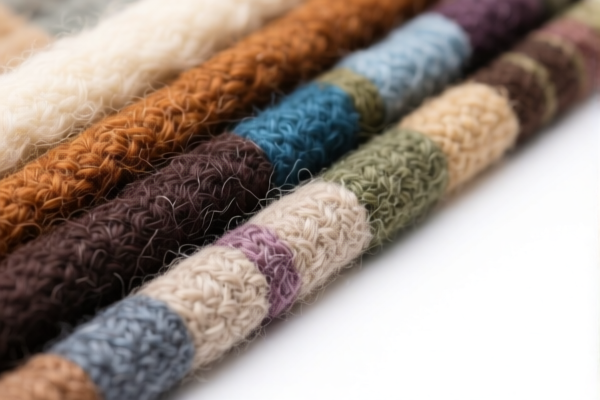 Image for Mixed Carded Wool Other Fiber Blended Fabric