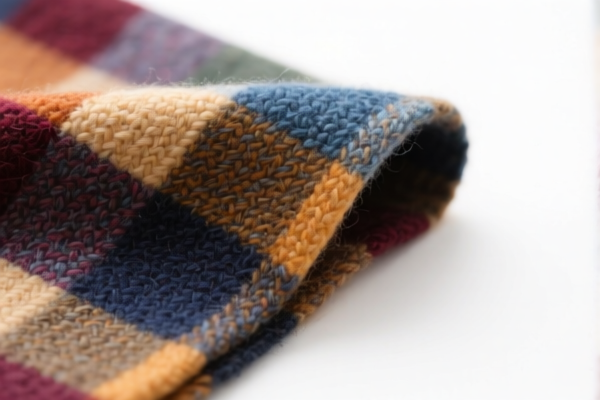 Image for Mixed Carded Wool Polyester Blended Fabric