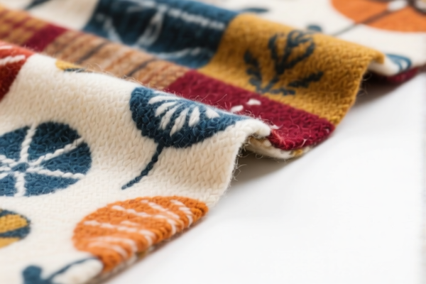 Image for Mixed Carded Wool Printed Fabric