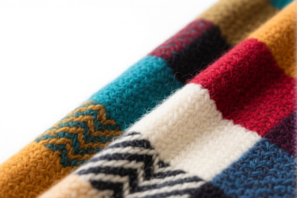 Image for Mixed Carded Wool Printed Fabric