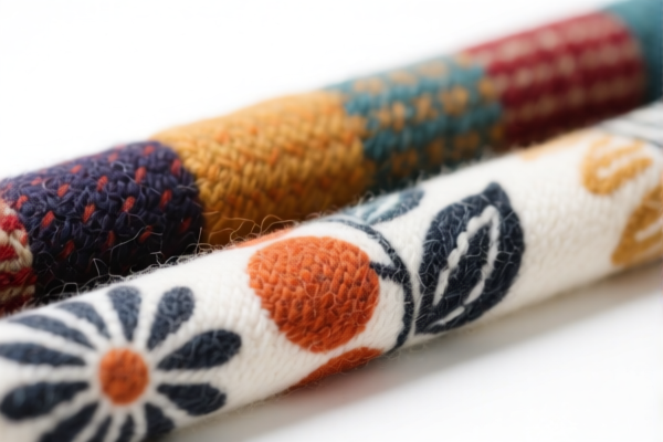 Image for Mixed Carded Wool Printed Fabric