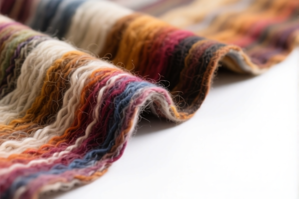 Image for Mixed Carded Wool Special Fiber Blended Fabric
