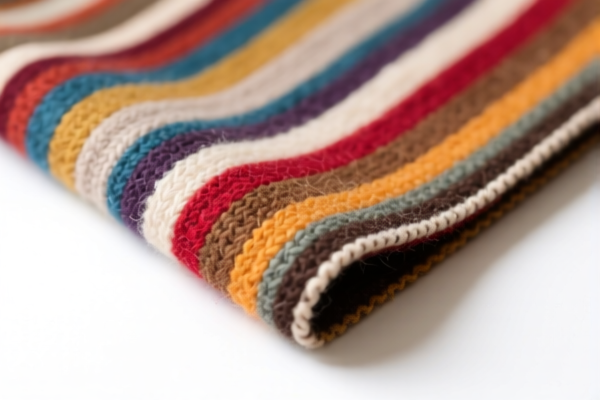 Image for Mixed Carded Wool Stripe Fabric