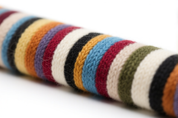 Image for Mixed Carded Wool Stripe Fabric