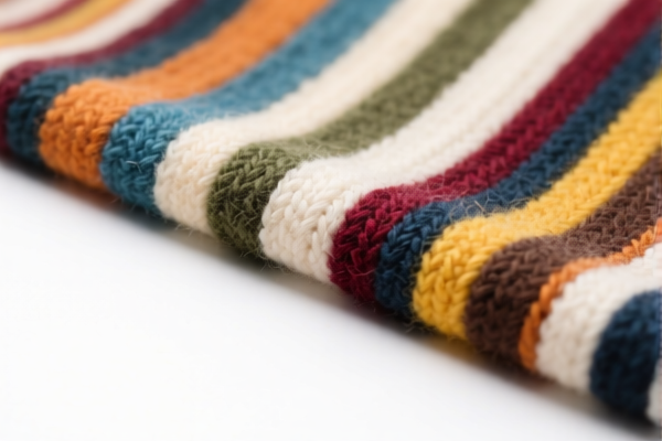 Image for Mixed Carded Wool Stripe Fabric