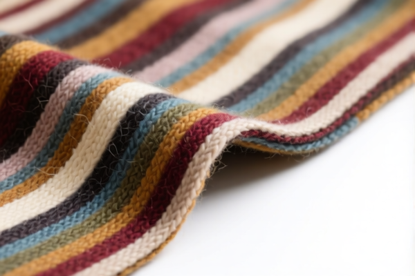 Image for Mixed Carded Wool Stripe Fabric