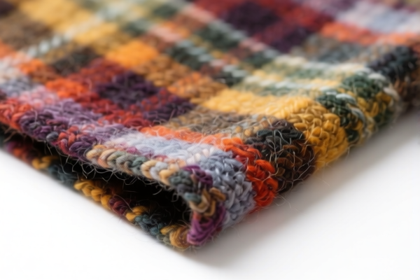 Image for Mixed Carded Wool Synthetic Fiber Blended Fabric