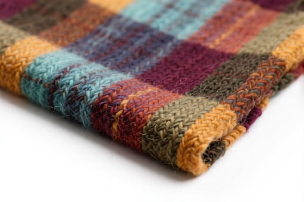 Image for Mixed Carded Wool Viscose Fiber Blended Fabric