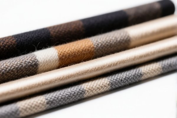 Image for High grade silk blended woven wool fabrics