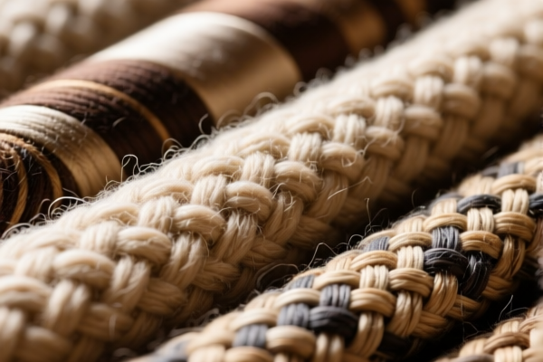 Image for Woven fabrics of carded wool containing 30% or more silk (for shirts)
