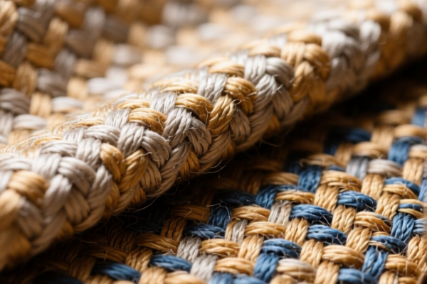 Image for Woven fabrics of carded wool containing 30% or more silk (for suits)