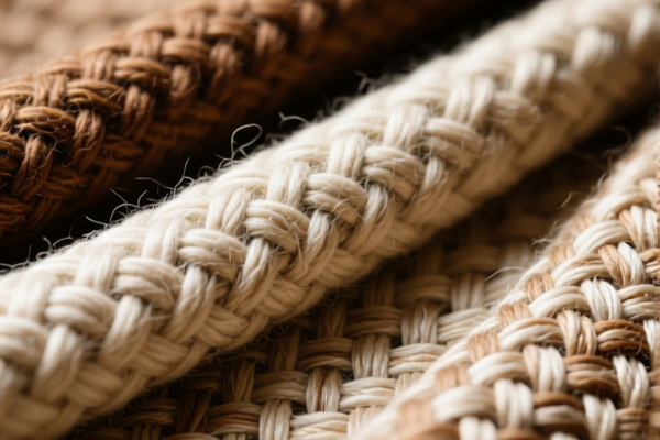 Image for Woven fabrics of carded wool containing 30% or more silk (for suits)