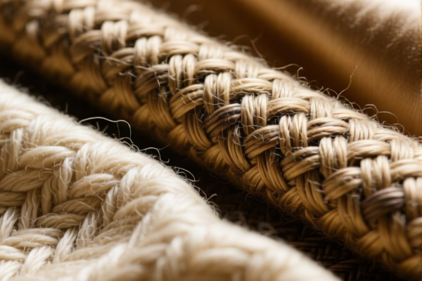 Image for Woven fabrics of carded wool containing 30% or more silk (for suits)