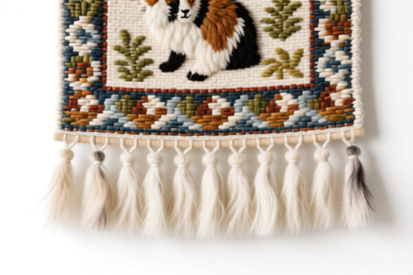 Image for Carded Fine Animal Hair Indoor Hanging Tapestry Fabric