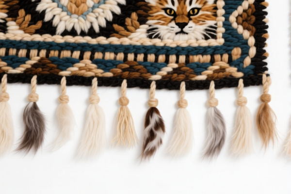 Image for Carded Fine Animal Hair Indoor Hanging Tapestry Fabric