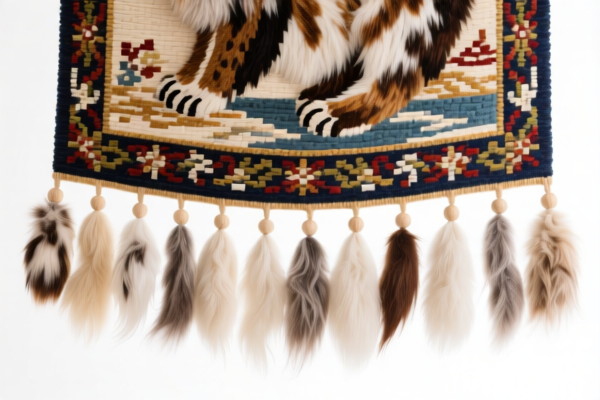 Image for Carded Fine Animal Hair Indoor Hanging Tapestry Fabric
