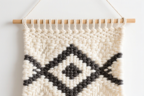 Image for Carded Wool Indoor Hanging Tapestry Fabric