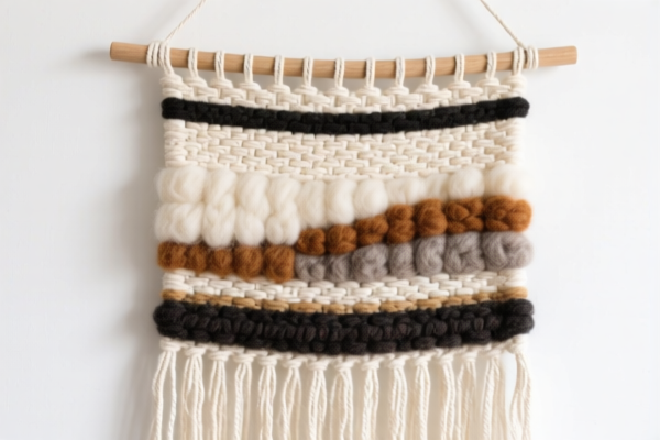 Image for Carded Wool Indoor Hanging Tapestry Fabric